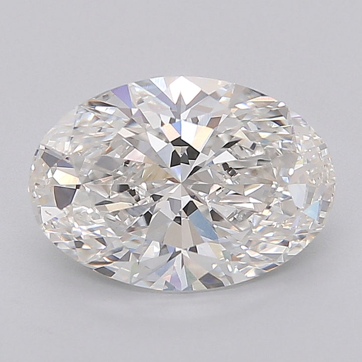 3.05 ct G Color VVS2 Clarity Oval Shape Lab Grown Diamond