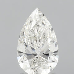 2.0 ct G Color VVS2 Clarity Pear Shape Lab Grown Diamond
