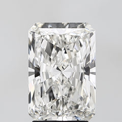 3.11 ct F Color VVS2 Clarity Radiant Shape Lab Grown Diamond