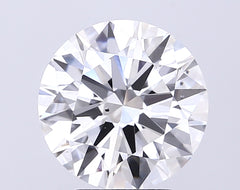 3.01 ct F Color VS2 Clarity Round Shape Lab Grown Diamond