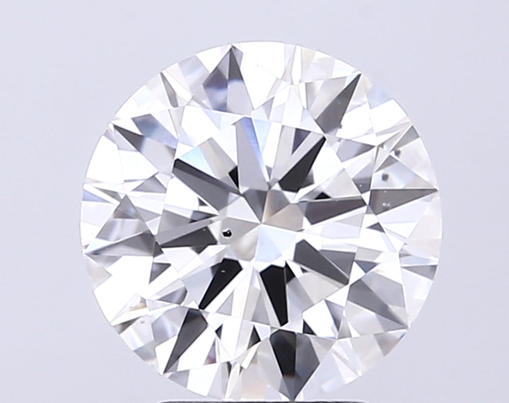3.01 ct F Color VS2 Clarity Round Shape Lab Grown Diamond
