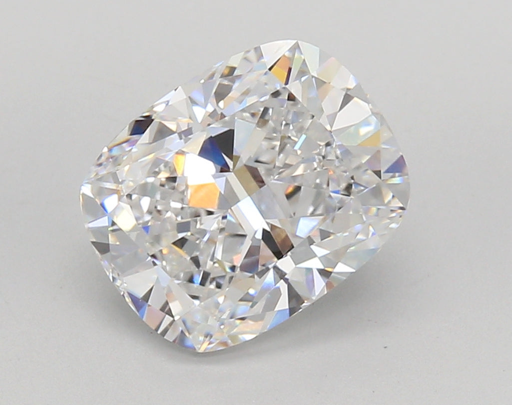 3.29 ct D Color VVS2 Clarity Cushion Shape Lab Grown Diamond