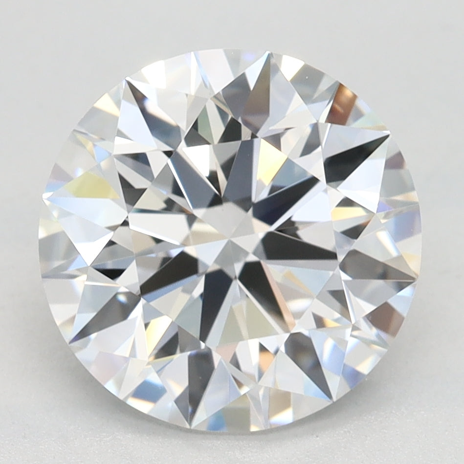 3.0 ct F Color VVS2 Clarity Round Shape Lab Grown Diamond
