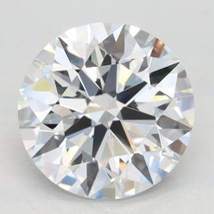 3.0 ct F Color VVS2 Clarity Round Shape Lab Grown Diamond