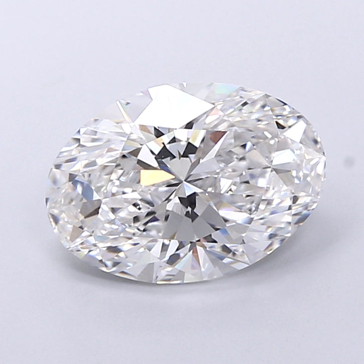 3.85 ct E Colour VVS2 Clarity Oval Shape Lab Grown Diamond