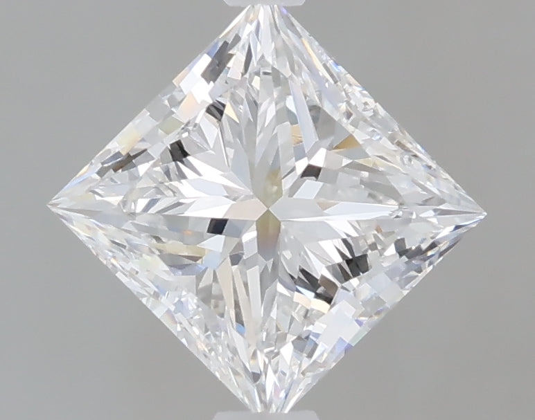 1.51 ct E Colour VVS2 Clarity Princess Shape Lab Grown Diamond