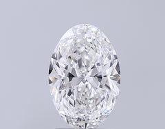 2.02 ct E Color VVS2 Clarity Oval Shape Lab Grown Diamond