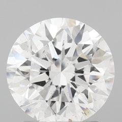 2.5 ct D Colour SI1 Clarity Round Shape Lab Grown Diamond