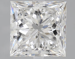 1.5 ct E Colour VVS2 Clarity Princess Shape Lab Grown Diamond