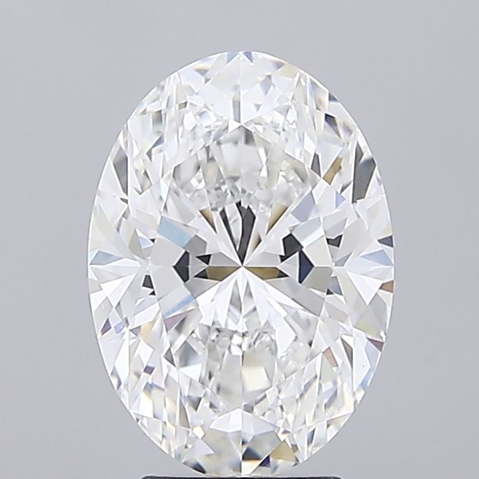 4.06 ct F Color VVS2 Clarity Oval Shape Lab Grown Diamond