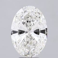 4.02 ct F Color VVS2 Clarity Oval Shape Lab Grown Diamond
