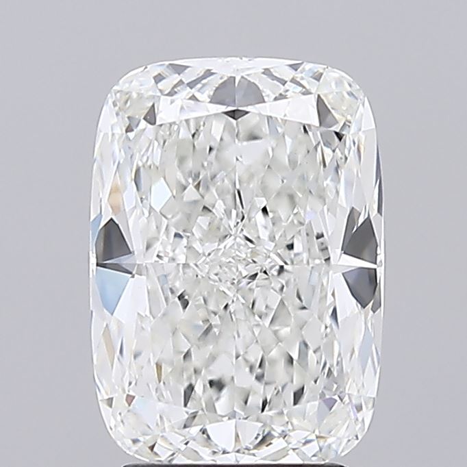 3.01 ct F Color VVS2 Clarity Cushion Shape Lab Grown Diamond