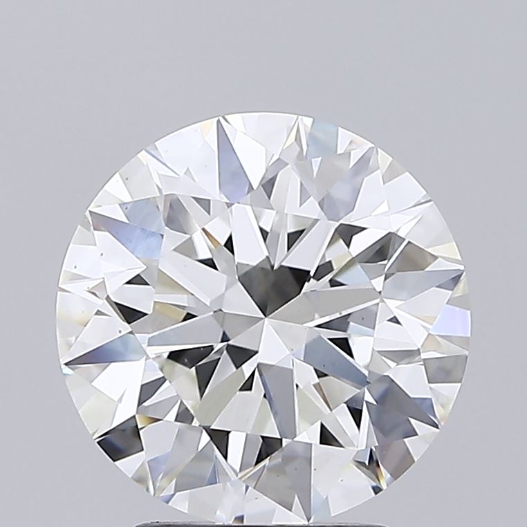 3.03 ct G Color VVS2 Clarity Round Shape Lab Grown Diamond