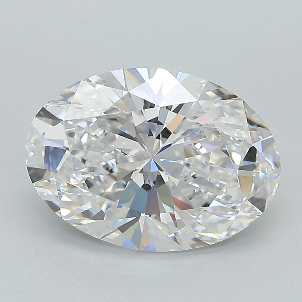 3.09 ct G Color VVS2 Clarity Oval Shape Lab Grown Diamond