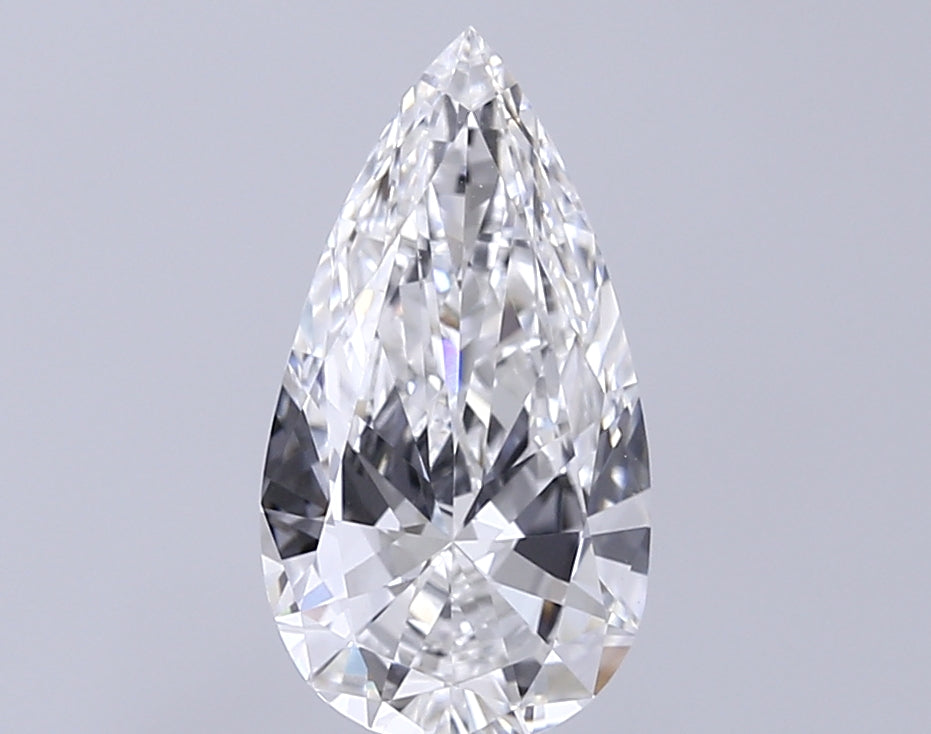 2.02 ct E Color VVS2 Clarity Pear Shape Lab Grown Diamond