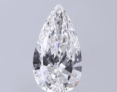 2.02 ct E Color VVS2 Clarity Pear Shape Lab Grown Diamond