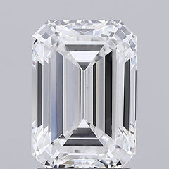 2.0 ct D Color VVS2 Clarity Emerald Shape Lab Grown Diamond