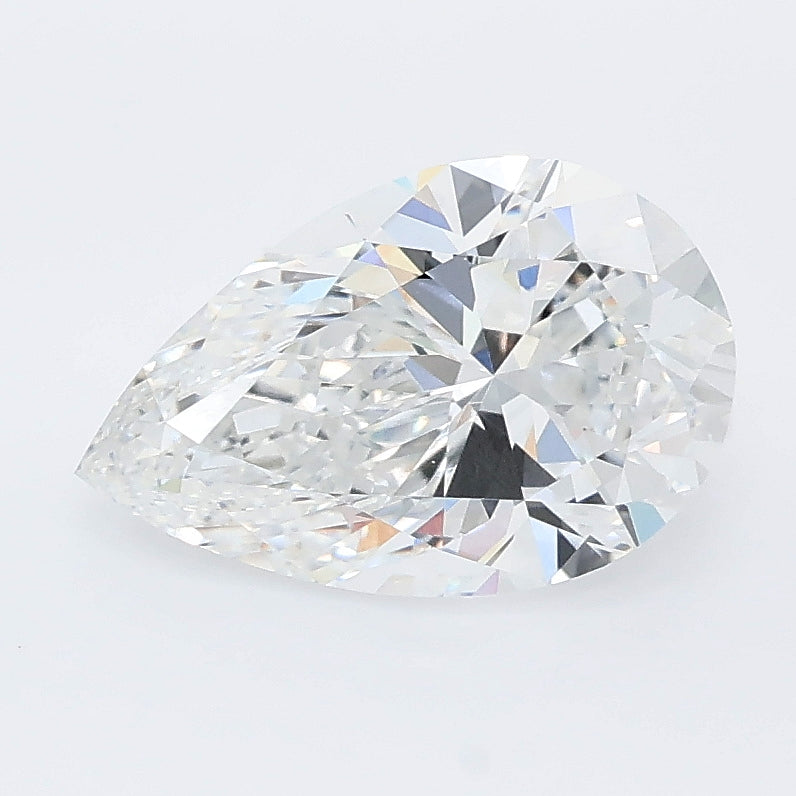 1.75 ct D Colour VVS1 Clarity Pear Shape Lab Grown Diamond