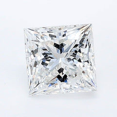1.05 ct E Color VS1 Clarity Princess Shape Lab Grown Diamond