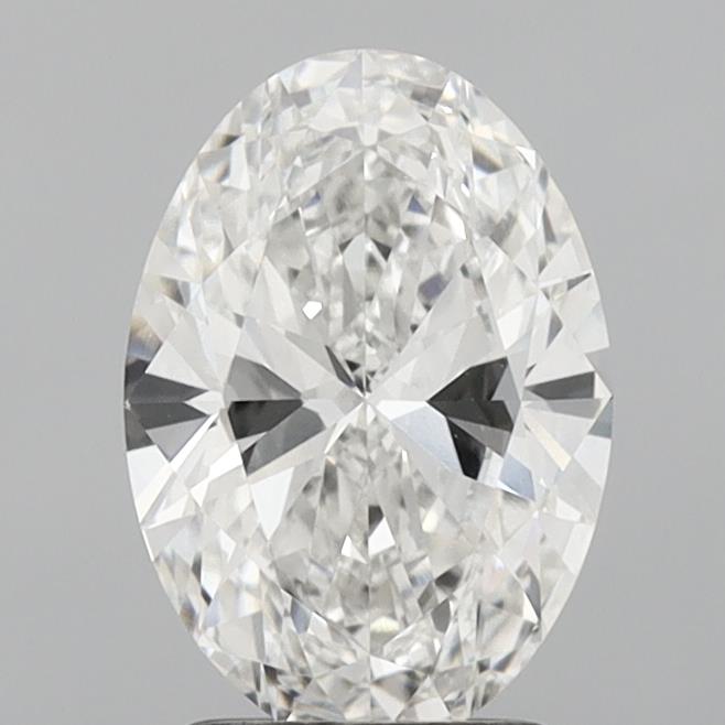 2.01 ct F Color VVS2 Clarity Oval Shape Lab Grown Diamond