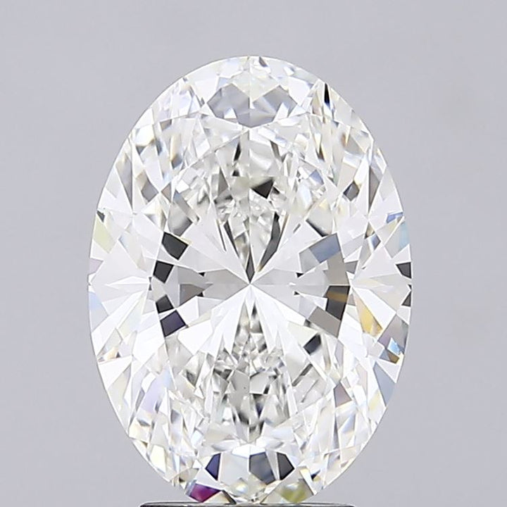 4.04 ct F Color VVS2 Clarity Oval Shape Lab Grown Diamond