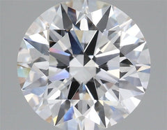 3.01 ct E Color VVS2 Clarity Round Shape Lab Grown Diamond