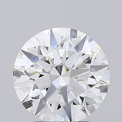 3.03 ct F Color VVS2 Clarity Round Shape Lab Grown Diamond