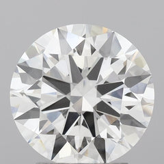 3.0 ct E Color VVS2 Clarity Round Shape Lab Grown Diamond