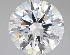 4.08 ct E Colour VVS2 Clarity Round Shape Lab Grown Diamond
