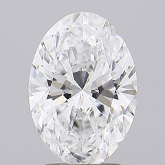 1.73 ct D Colour VVS1 Clarity Oval Shape Lab Grown Diamond