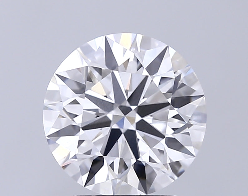 3.08 ct E Color VVS2 Clarity Round Shape Lab Grown Diamond