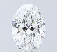 3.59 ct E Colour VVS2 Clarity Oval Shape Lab Grown Diamond