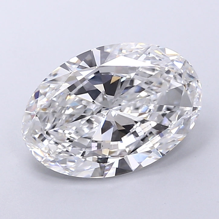 3.91 ct D Color VVS2 Clarity Oval Shape Lab Grown Diamond