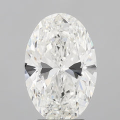 3.03 ct F Color VVS2 Clarity Oval Shape Lab Grown Diamond