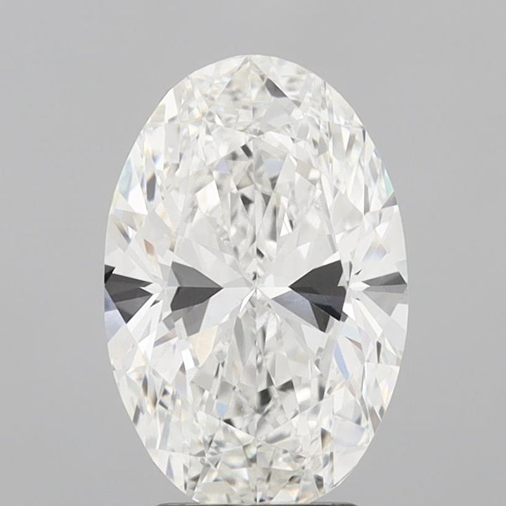 3.03 ct F Color VVS2 Clarity Oval Shape Lab Grown Diamond