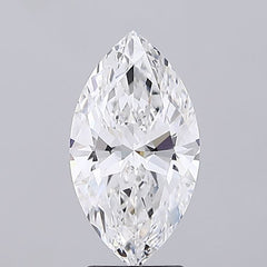 3.02 ct E Color VVS2 Clarity Marquise Shape Lab Grown Diamond