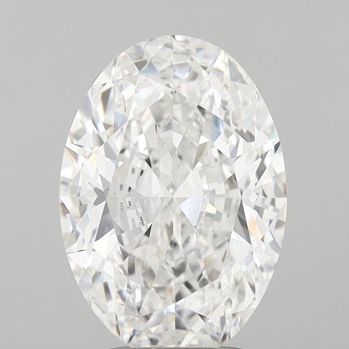 2.92 ct E Color VVS2 Clarity Oval Shape Lab Grown Diamond