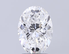 2.5 ct D Colour VVS2 Clarity Oval Shape Lab Grown Diamond
