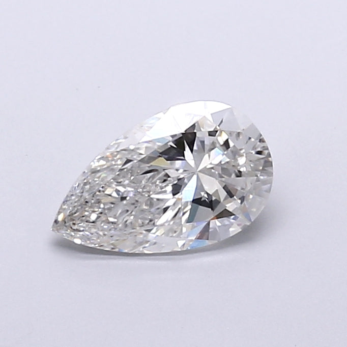 2.52 ct F Color VVS2 Clarity Pear Shape Lab Grown Diamond