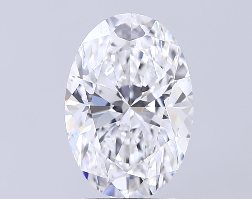 3.06 ct D Colour IF Clarity Oval Shape Lab Grown Diamond