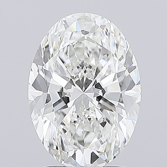 3.01 ct F Color VVS2 Clarity Oval Shape Lab Grown Diamond