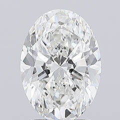 3.01 ct F Color VVS2 Clarity Oval Shape Lab Grown Diamond