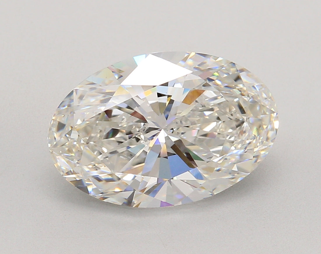 4.26 ct F Colour VVS2 Clarity Oval Shape Lab Grown Diamond