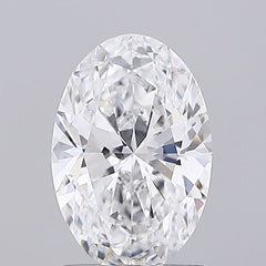 1.33 ct D Colour VS2 Clarity Oval Shape Lab Grown Diamond