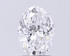 2.01 ct D Color VVS2 Clarity Oval Shape Lab Grown Diamond