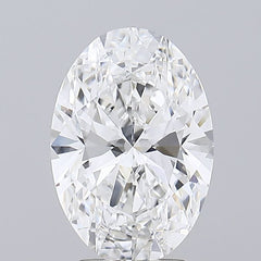 3.1 ct E Color VVS2 Clarity Oval Shape Lab Grown Diamond