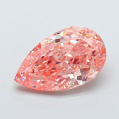 1.52 ct  Colour VVS2 Clarity Pear Shape Coloured Lab Grown Diamond