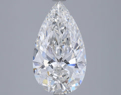 3.01 ct E Color VVS2 Clarity Pear Shape Lab Grown Diamond