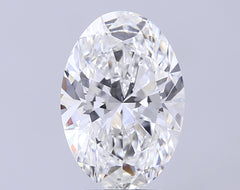 4.01 ct F Color VVS2 Clarity Oval Shape Lab Grown Diamond