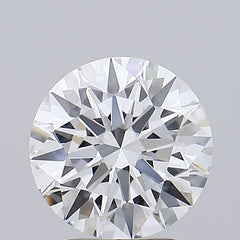 3.01 ct D Colour VVS2 Clarity Round Shape Lab Grown Diamond